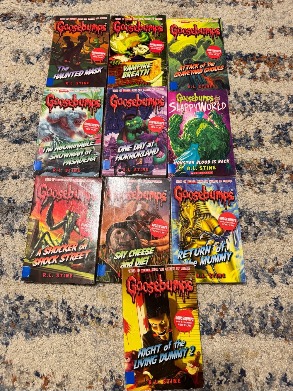 Goosebumps Kids Book Set by R.L. Stine - (10)
